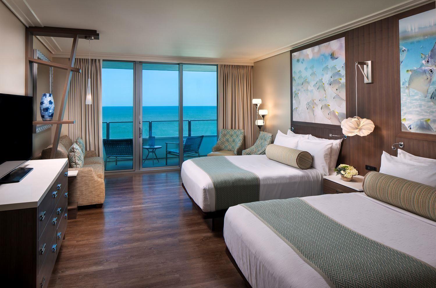 Mobility Accessible Two Queen Gulf Front